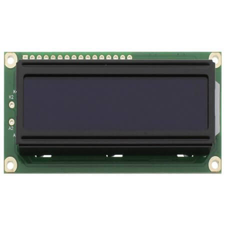 WH1602B-TTI-CT# LCD CHARACTER 16X2 FSTN NEGATIVE 5V - 1