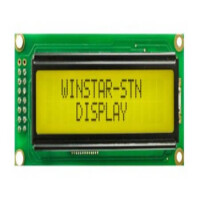 WH1602C-YYH-ETK# LCD CHARACTER 16X2 STN POSITIVE YELLOW GREEN 5V - 1