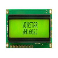 WH1602J-YGH-ET# LCD CHARACTER 16X2 STN POSITIVE GREY 5V - 1