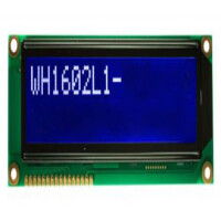 WH1602L1-TMI-CT# LCD CHARACTER 16X2 STN NEGATIVE BLUE 5V - 1