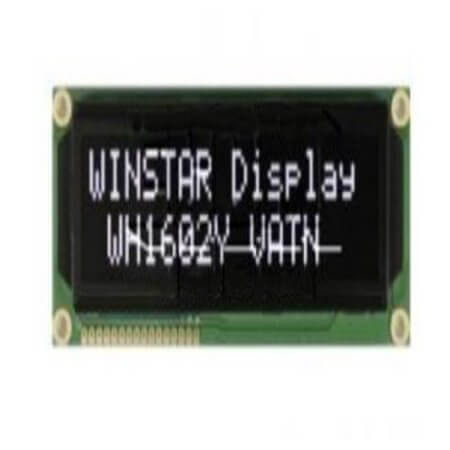 WH1602Y-SLL-JWV# LCD CHARACTER 16X2 5V - 1