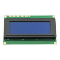 WH2004A-TMI-CT# LCD CHARACTER 20X4 STN NEGATIVE BLUE 5V - 1
