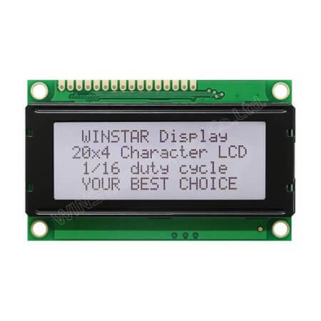 WH2004D-TFH-ET# LCD CHARACTER 20X4 FSTN POSITIVE 5V - 1