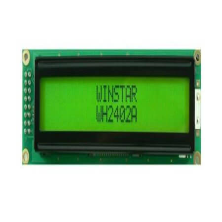 WH2402A-YYH-JT# LCD CHARACTER 24X2 STN POSITIVE YELLOW GREEN 5V - 1