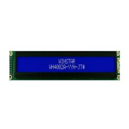 WH4002A-TMI-CT# LCD CHARACTER 40X2 STN NEGATIVE BLUE 5V - 1