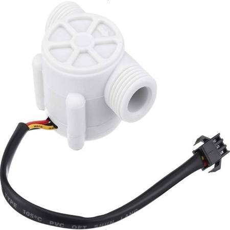 White Water Flow Sensor (Sea) YF-S201B Flowmeter G1/2 1-30L/min 5-15V - 2