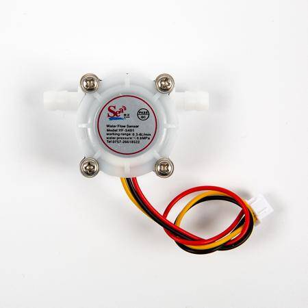 White Water Flow Sensor (Sea) YF-S401 Flowmeter 0.3-6L/min Diameter 3.5mm - 2