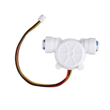 White Water Flow Sensor (Sea) YF-S402 Flowmeter 0.3-6L/min Outer Diameter 6.35mm - 3