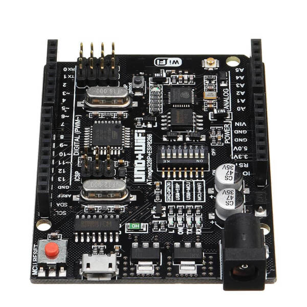 WiFi R3 ATmega328P 32KB Flash with ESP8266 32Mbit Flash USB-TTL CH340G - 2