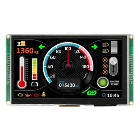 WL0F0007000A8GAAASC00 TFT LCD 7