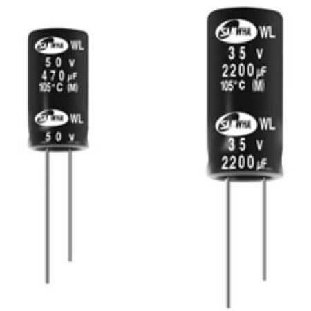 WL2A475M05011PA CAP.EL.4u7 100V 5x11 5MM 105C L.ESR TB SAMWHA - 1