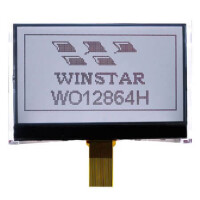 WO12864H-TFH# LCD COG 128X64 FSTN POSITIVE 3.3V - 1