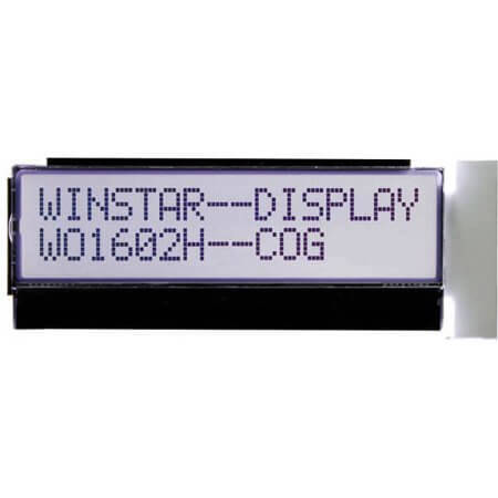 WO1602H-TTI-AT# LCD COG 16X2 FSTN NEGATIVE 3.3V - 1