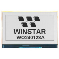 WO240128A-TFH# LCD COG 240X128 STN NEGATIVE BLUE 3.3V - 1