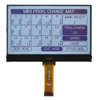 WO240128B-TFH# LCD COG 240X128 FSTN POSITIVE 3.3V - 1