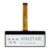 WO24064C-TDI# LCD COG 240X64 DFSTN NEGATIVE BLACK 3.3V - 1