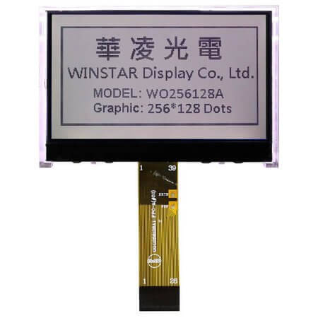 WO256128A-TFH# LCD COG 256X128 FSTN POSITIVE 3.3V - 1