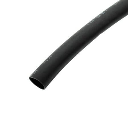 WOER-R7.0-BLACK HEAT SHRINK 7.5mm BLACK (MAKARON) 2:1 W/ UL - 1