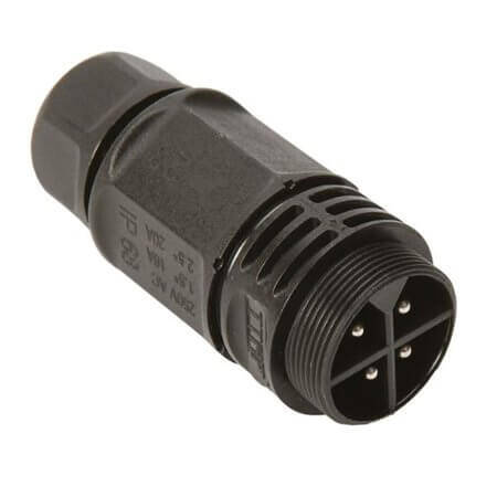 WPM-0400M25 CONNECTOR MICRO JACK 4PIN MALE MIN. OD6MM - 1