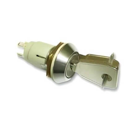 WRL-5-L-S-2 SWITCH KEYLOCK DPDT WRL 2POS SOLDER 1A - 1