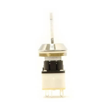 WRLM-5-S-D SWITCH KEYLOCK DPST 90° SOLDER 4/80A 240V AC/DC - 1
