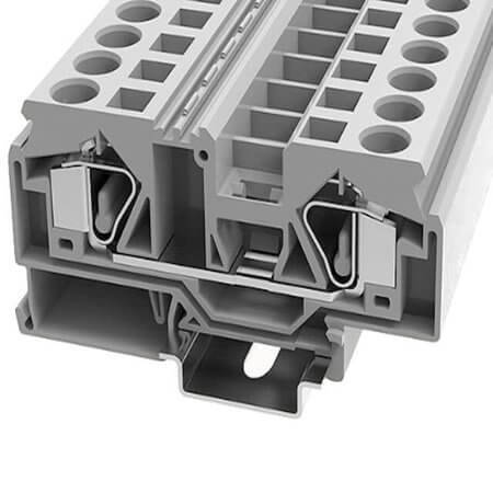 WS16-01P-11-00AH DIN RAIL T.B.12mm² SPRING-CAGE GRAY - 1