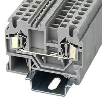 WS4-01P-18-100AH DIN RAIL T.B.4mm² SPRING-CAGE YELLOW - 1