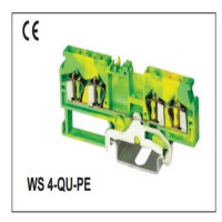 WS4-QU-PE-01P-11-00AH CONN.TERM.BLK FEED THRU 10MM 1P - 1