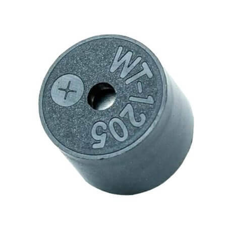 WT-1205 BUZZER MAGNETIC W/O CIRCUIT 5V 2.4-KHZ THT - 1