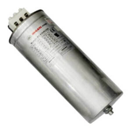 XD-4.16.46.33.10 CAP.POL.25kVAr 450V 116X255mm METAL DUCATI - 1