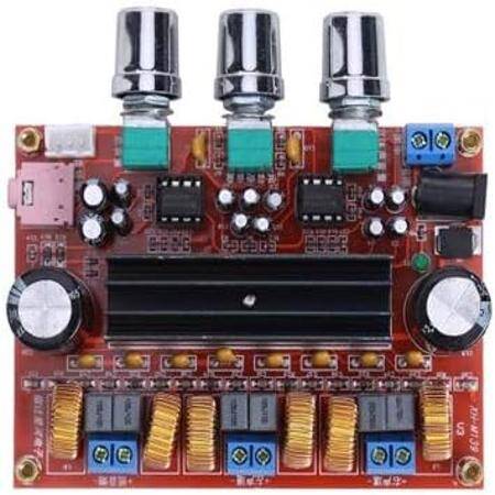 XH-M139 2.1 Channel Digital Power Amplifier Board 12V-24V Wide Voltage TPA3116D2 2x50W 100W Sensor - 2