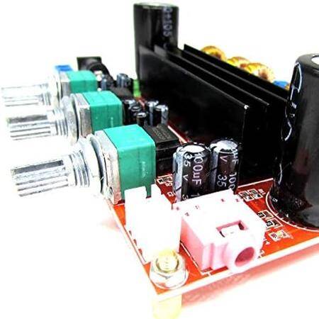 XH-M139 2.1 Channel Digital Power Amplifier Board 12V-24V Wide Voltage TPA3116D2 2x50W 100W Sensor - 5