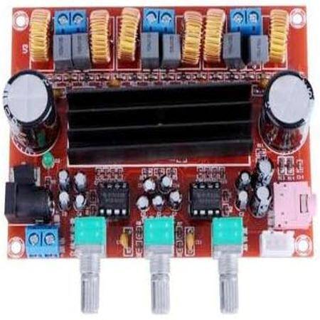 XH-M139 2.1 Kanal Dijital Güç Amplifikatörü Kartı 12V-24V Geniş Gerilim TPA3116D2 2x50W 100W Sensör - 3