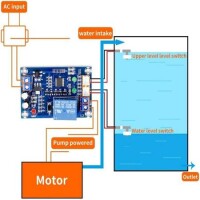 XH-M203 Water Level Controller Module 12V10A - 1