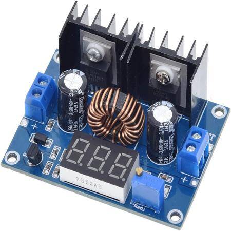 XH-M404 DC 4-40V 8A Voltage Regulator Module Digital PWM Adjustabl DC-DC Step Down Voltage Regulator DC XL4016E1 - 5