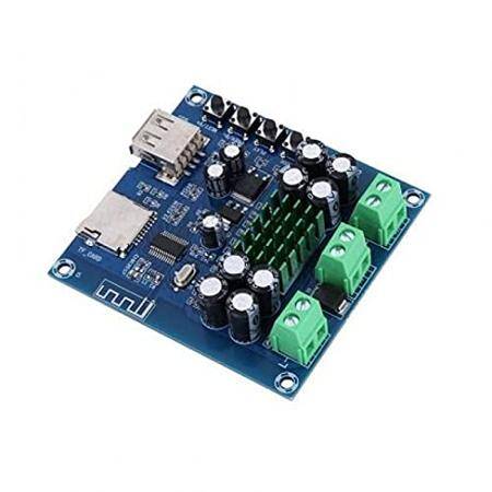 XH-M422 TPA3116D2 Bluetooth Amplifiers Board Integrated Bluetooth U-Disc TF Player Amp Boards Dual Channels 50 Wx2 DC 12 V-24 V - 1