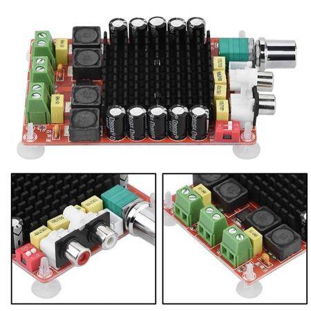 XH-M510 TDA7498 High Power Digital Power Amplifier Board 2x100W DC 14-32V - 5