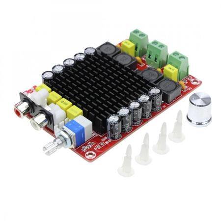 XH-M510 TDA7498 Yüksek Güçlü Dijital Güç Amplifikatörü Kartı 2x100W DC 14-32V - 1