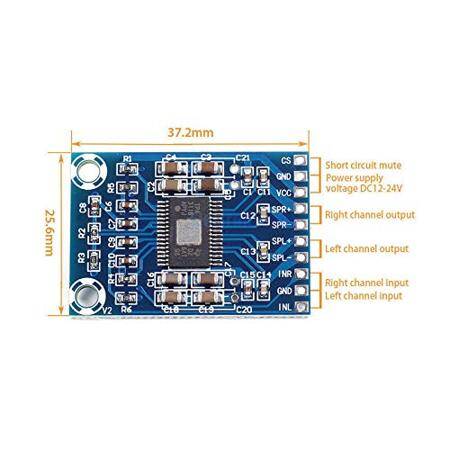 XH-M562 TPA3116D2 50 W+50W Dual Channel Mini Digital Amplifier Class D-Amplifier - 1