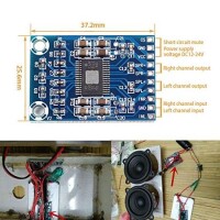 XH-M562 TPA3116D2 50 W+50W Dual Channel Mini Digital Amplifier Class D-Amplifier - 2