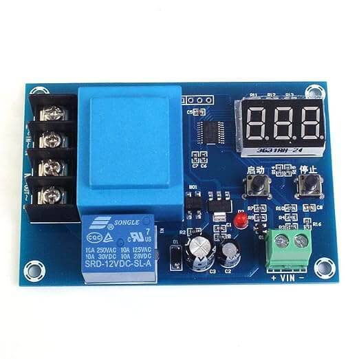 XH-M602 Digital Control Battery Charging Control Module AC 220V Lithium Storage Battery Charger Control Switch Protection Board - 2