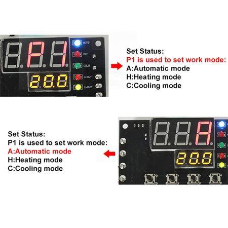 XH-W1504 TEC Semiconductor Cooler Thermostat Automatic Constant Temperature Controller Bit Control Module - 2