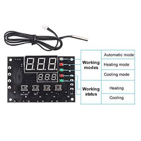 XH-W1504 TEC Semiconductor Cooler Thermostat Automatic Constant Temperature Controller Bit Control Module - 3