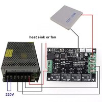 XH-W1504 TEC Semiconductor Cooler Thermostat Automatic Constant Temperature Controller Bit Control Module - 4