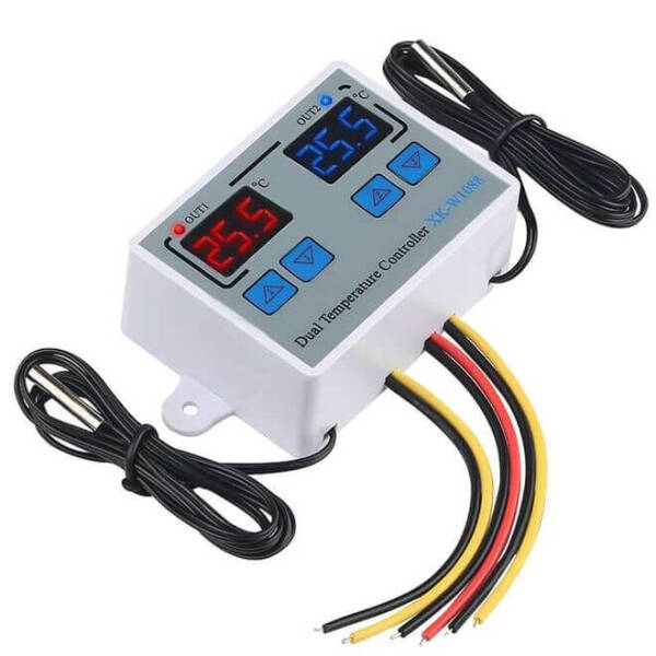 XK-W1088 DC24V 240W Dual Digital Temperature Controller - 1