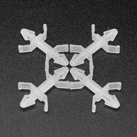 XL-28A M4 Uçak tipi İzolasyon Sütunu PCB Naylon İzolasyon Sütunu Beyaz 28-0mm - 2