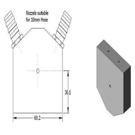 XW076NC16A HEATSINK WITHOUR BUSBAR - 1