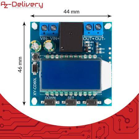 XY-CD60L Solar Battery Charger Controller Module DC6-60V Charging Discharge Control Low Voltage Current Protection Board - 5