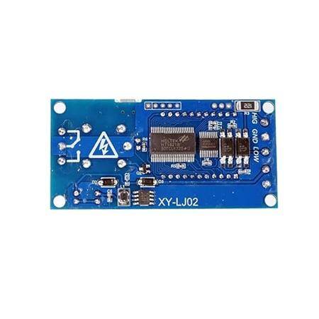 XY-LJ02 6-30V Micro USB Digital LCD Display Time Delay Relay Module Control Timer Switch Trigger Cycle Timing - 2