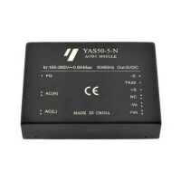 YAS50-5-N DC/DC CONV. 50W 5V YAS50–5–N - 1